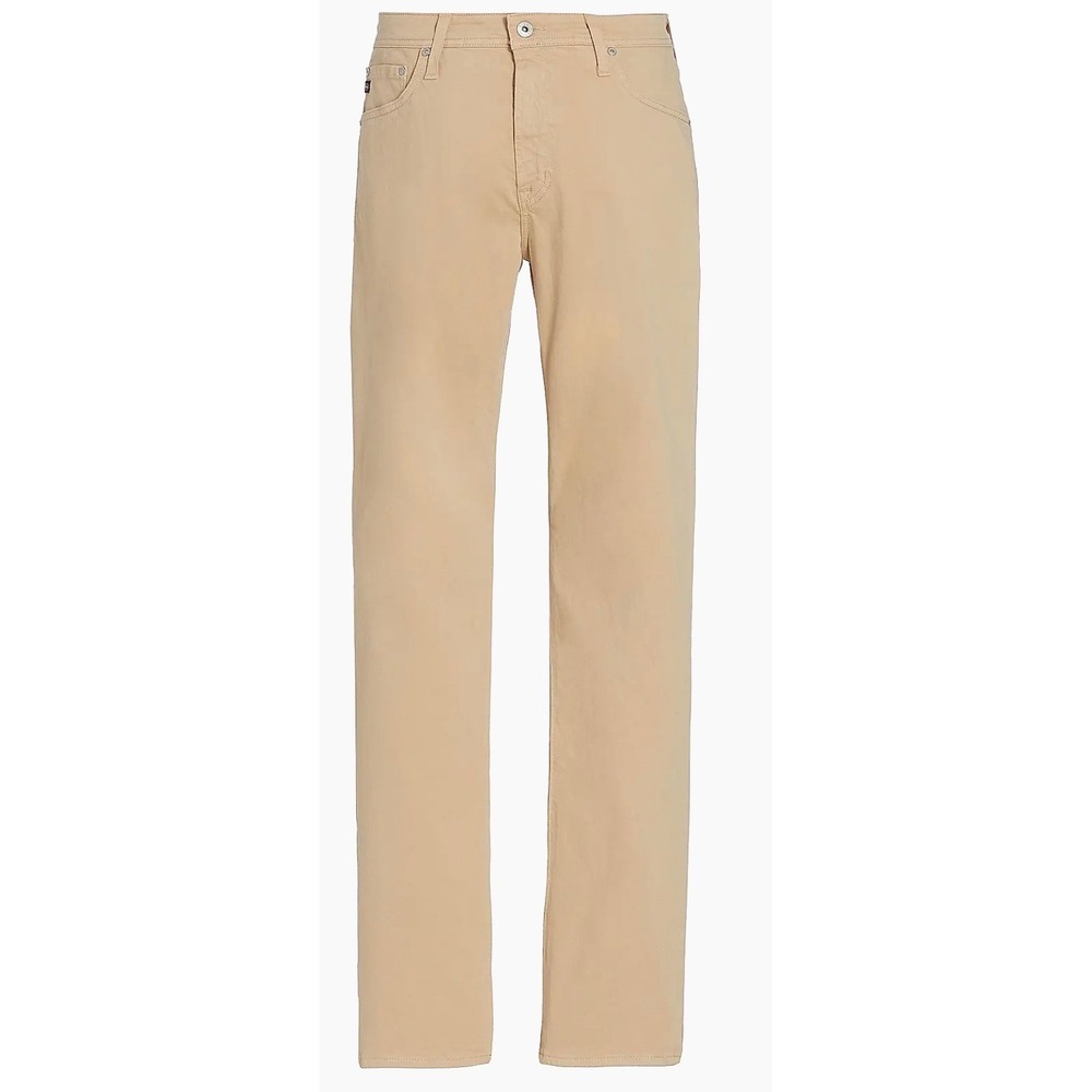 AG Adriano‎ Goldschmied The Everett Slim Straight Pants Khaki Tan Mens 36x34